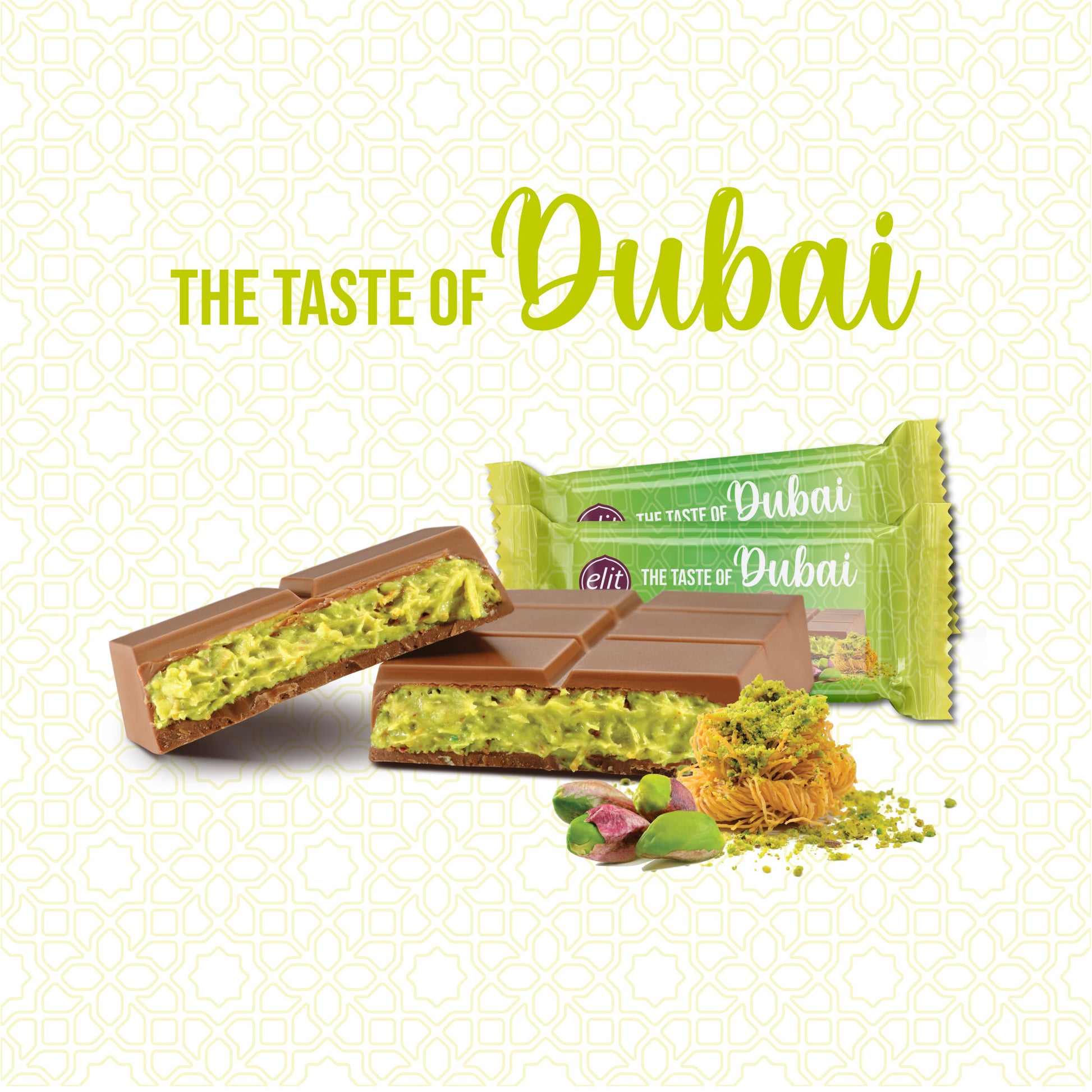 Chocolat Dubai Elit - L’élégance au bout des doigts