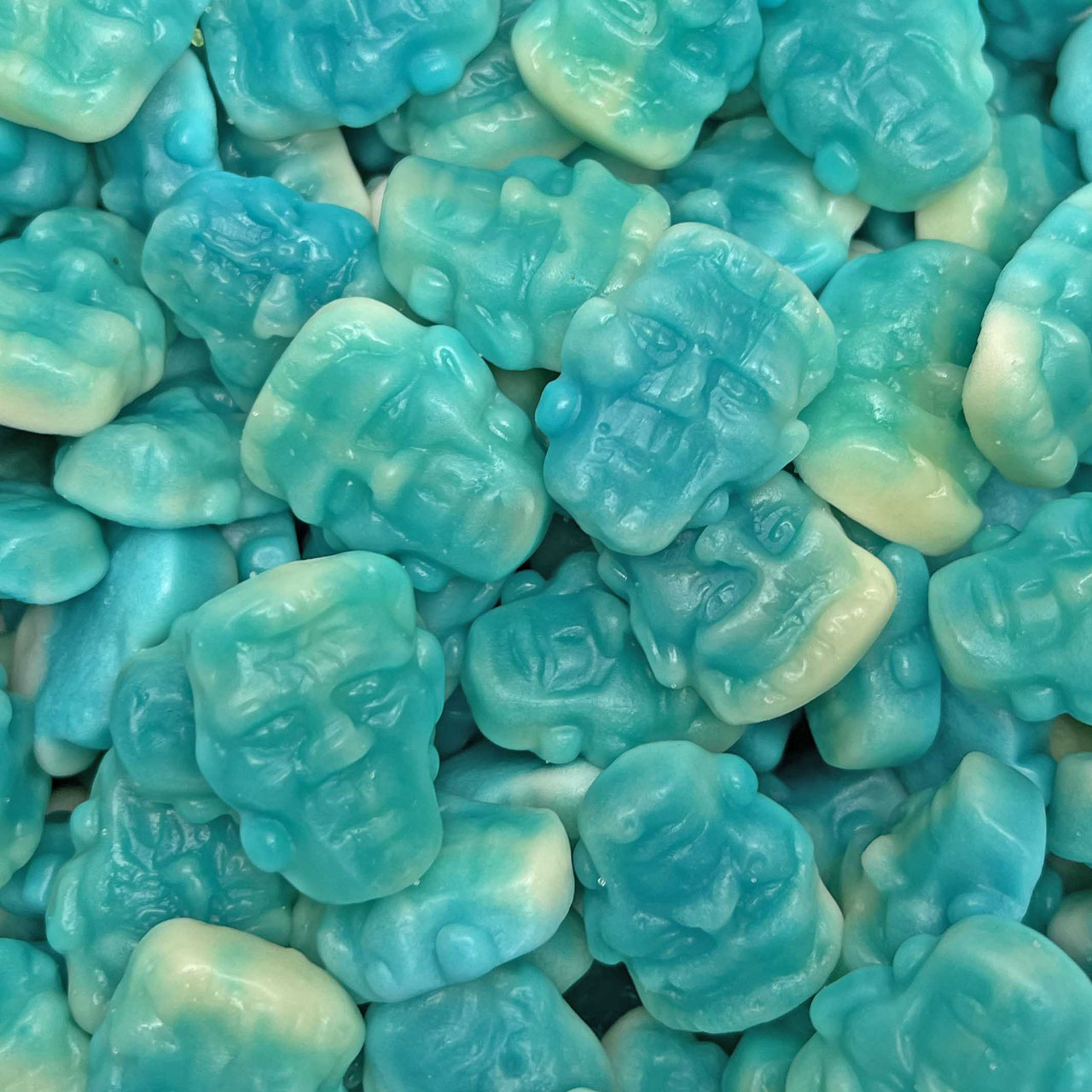 Bonbons Frankenstein Lisse – Bonbons gélifiés moelleux au goût fruité