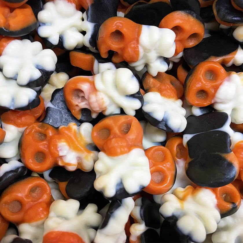 Bonbons gélifiés Crânes de Pirate Vidal aux saveurs fruitées