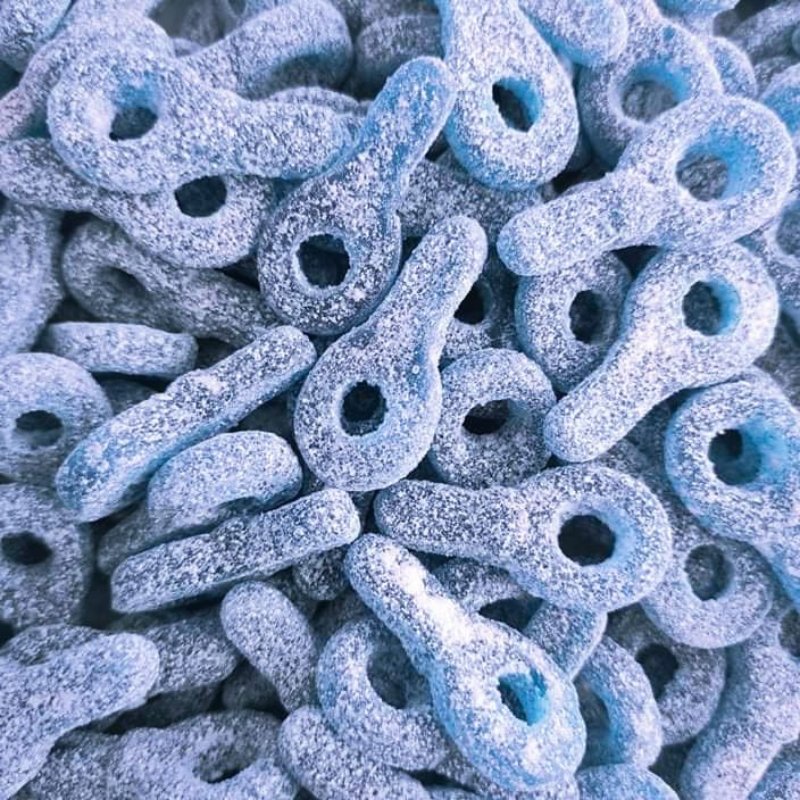 Tétine Citrique Bleue - Bonbons Clés bleues