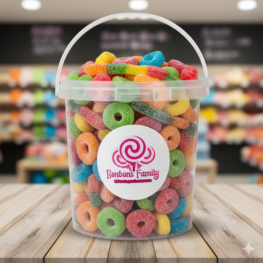 Nos Seaux de Bonbons – Assortiments gourmands et colorés