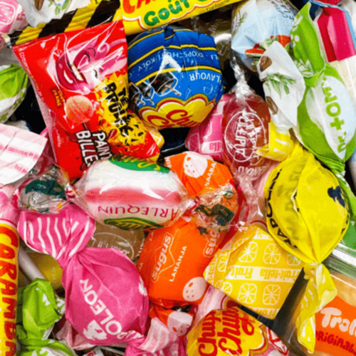 Bonbons emballés