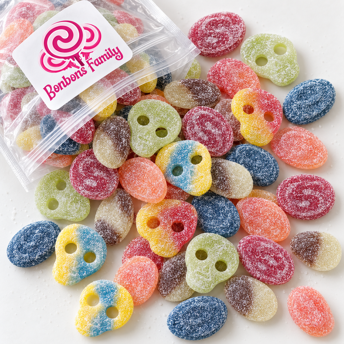 Pack S‑Märke – Assortiment de bonbons suédois acidulés