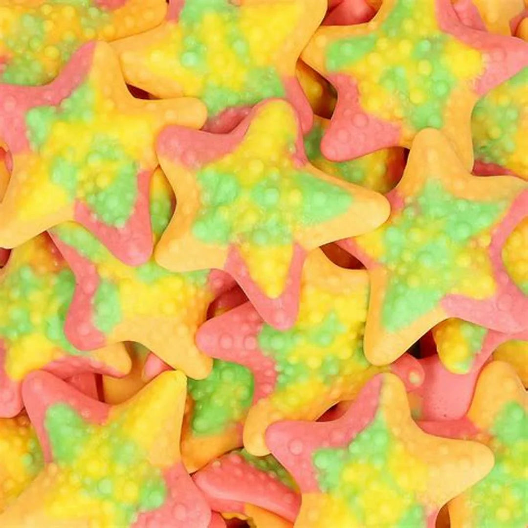 Étoiles Lisses – Bonbons Fruités en Forme d’Étoile