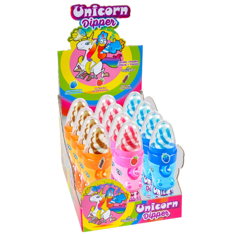 Unicorn Dipper 50 gr – Bonbons Colorés et Amusants