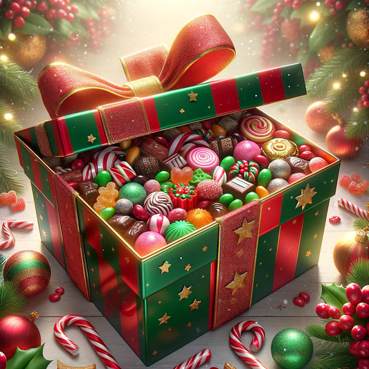 Boîte Spéciale Noël - Assortiment de Bonbons Délicieux - 29,99€