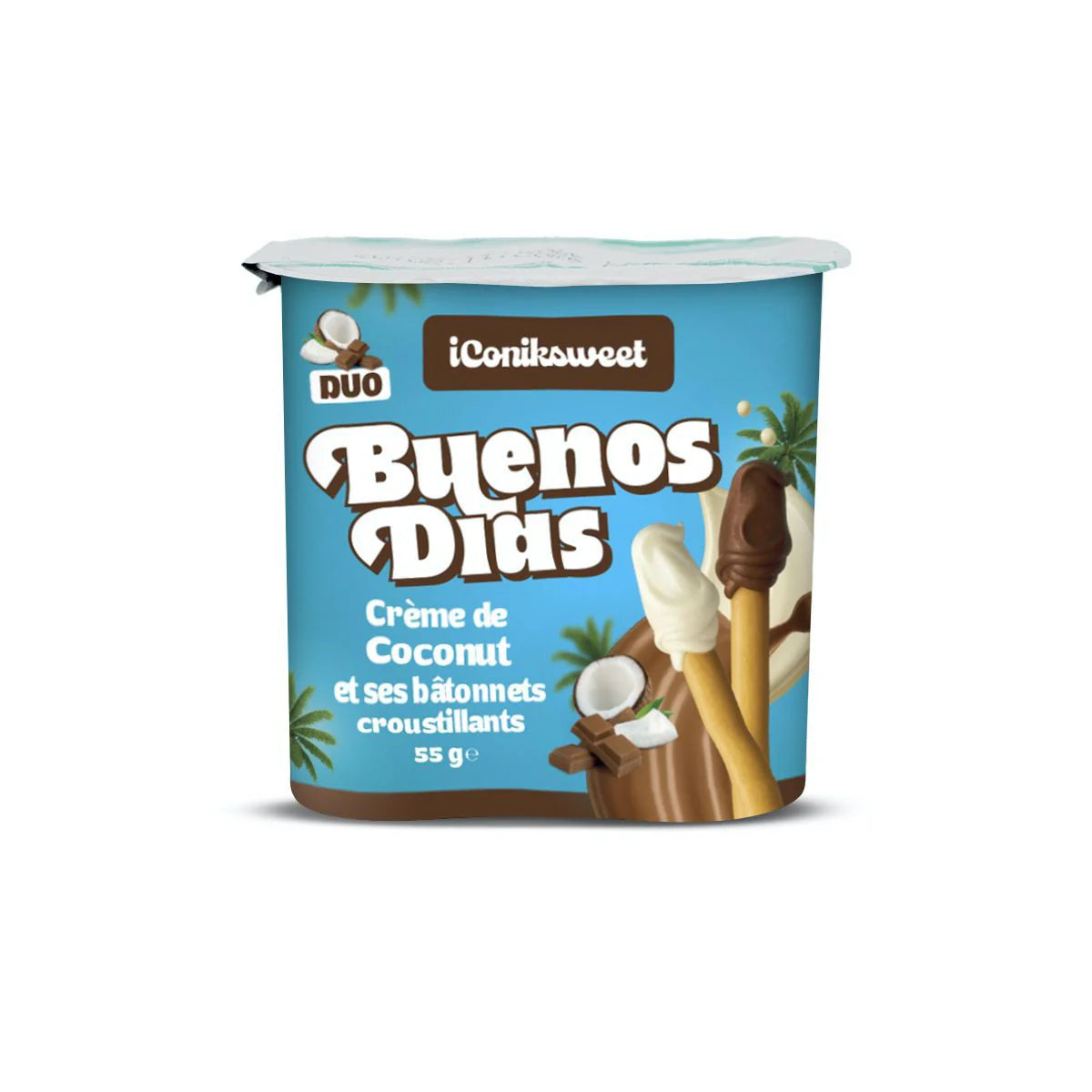 Buenos Dias – Crème Coco & Bâtonnets Croustillants