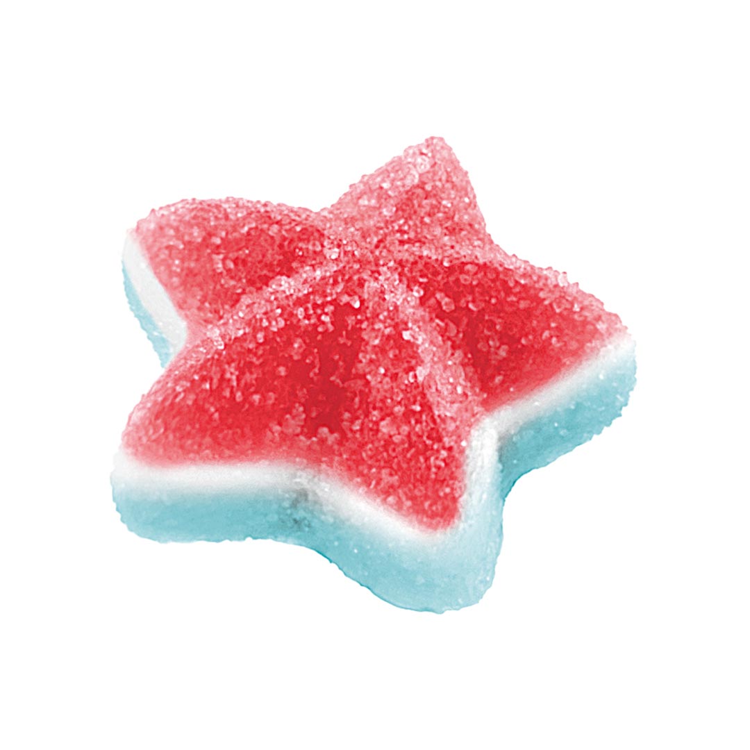 Étoiles Acides Halal – Bonbons Piquants en Forme d’Étoile