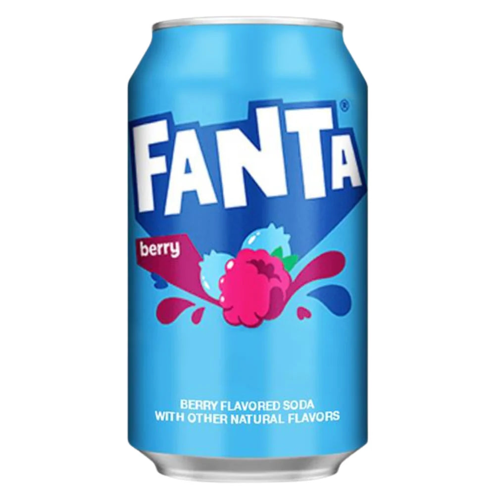 Fanta Berry – Boisson gazeuse fruitée aux fruits rouges et myrtilles