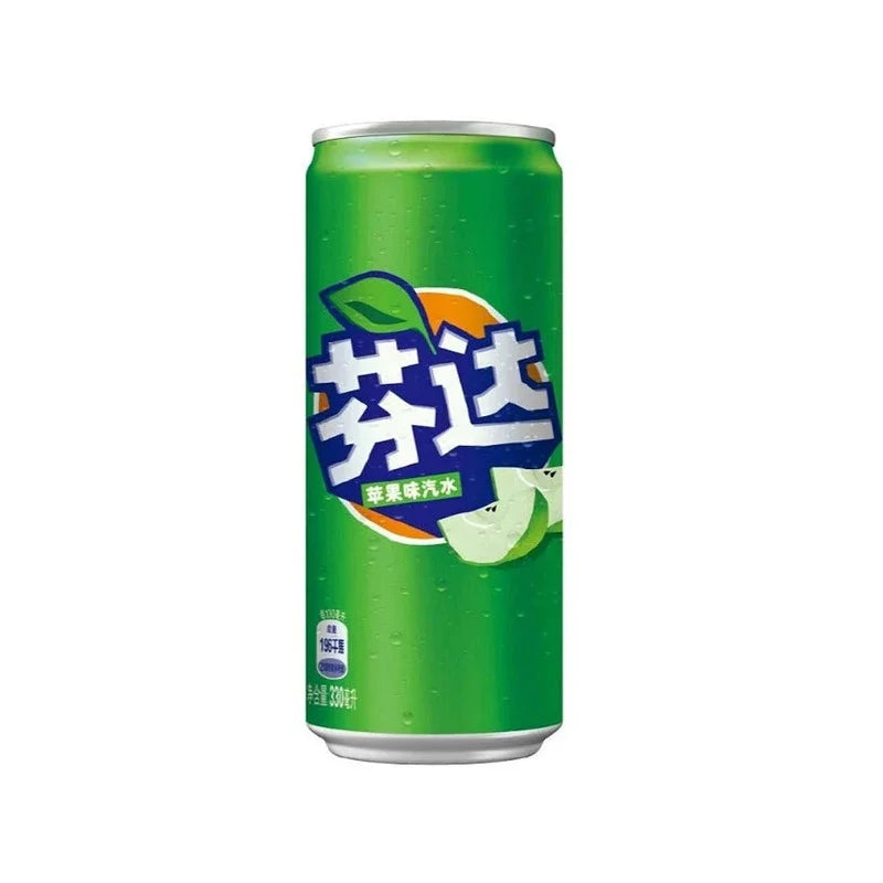 Fanta Apple China – L’Édition Introuvable à la Pomme Verte