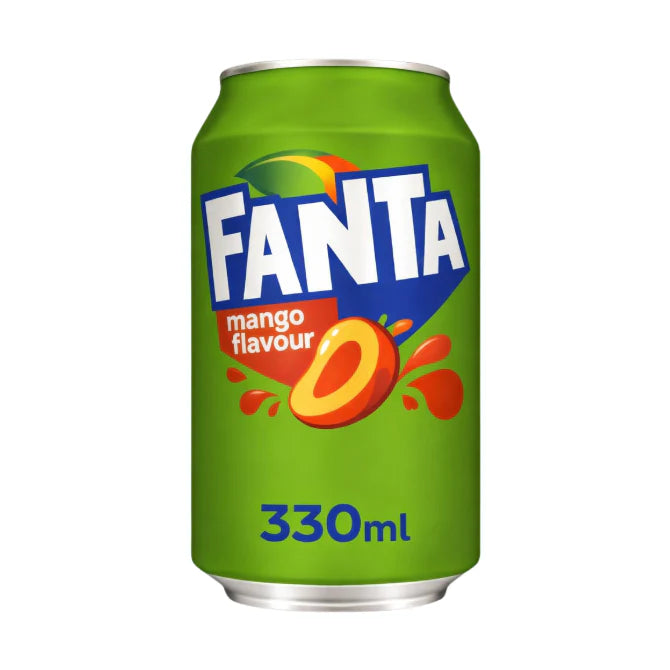Fanta Mango – Soda Exotique Saveur Mangue