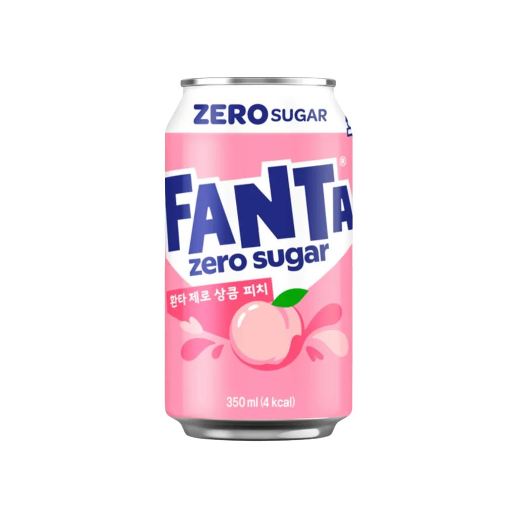 Fanta Pêche Blanche – Boisson Gazeuse Rafraîchissante