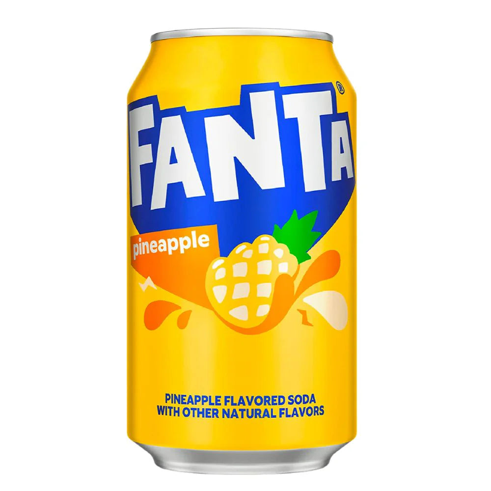 Fanta Pineapple – Boisson gazeuse fruitée à l’ananas