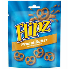 Flipz Peanut Butter 90 g – Les Bretzels enrobés de Beurre de Cacahuète pour un Snack Irrésistible !