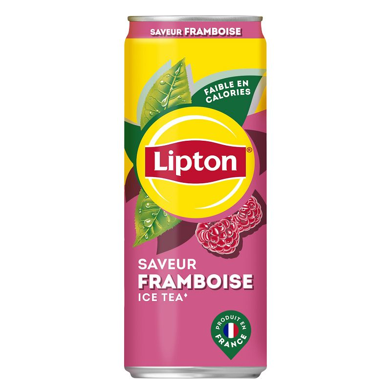 Lipton Ice Tea Framboise – Thé Glacé Saveur Framboise