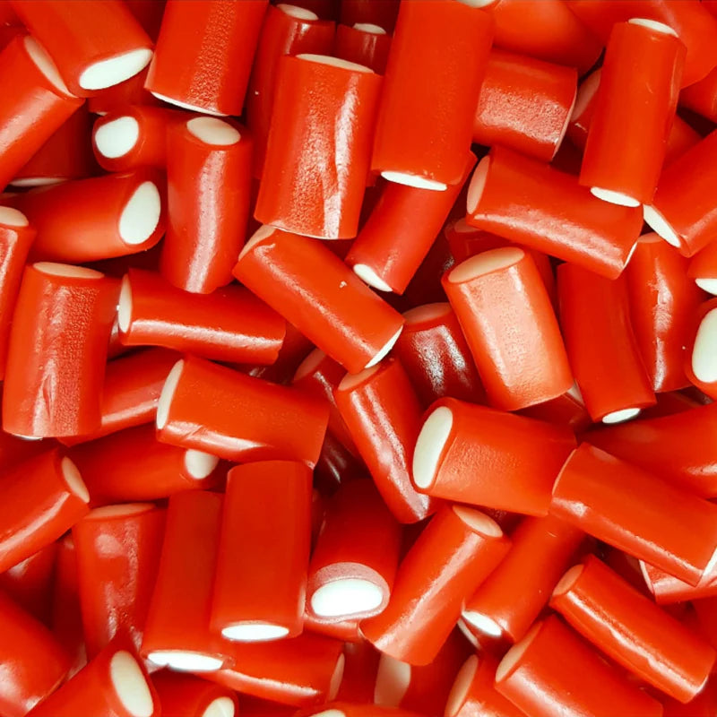 Mini Câble Lisse Fraise – Bonbon Tendre Goût Fraise