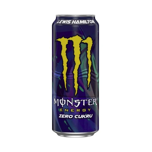 Monster Hamilton Zero 500 ml – L’Énergie Sans Sucre au Goût Intense !