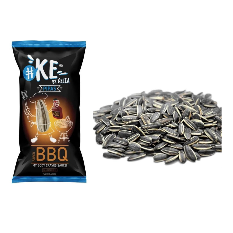 Pipas Ke Gout BBQ – Graines de Tournesol Saveur Barbecue