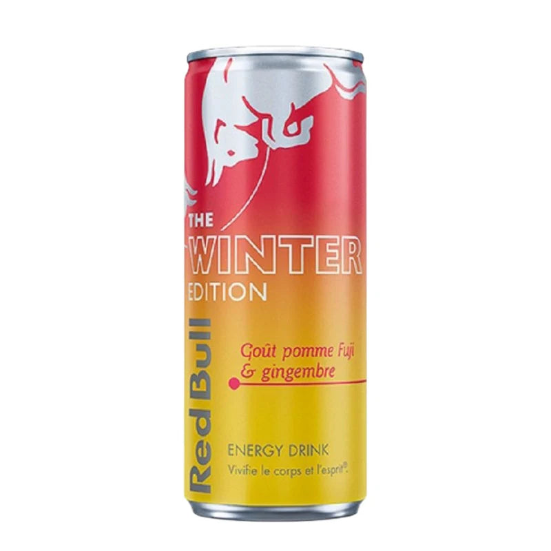 Red Bull Winter Edition | Pomme Fuji & Gingembre Énergisante