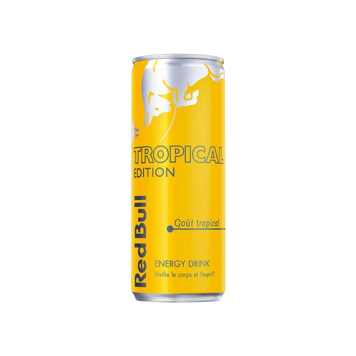 Red Bull Édition Tropicale – L'Énergie Revigorante aux Saveurs Exotiques !