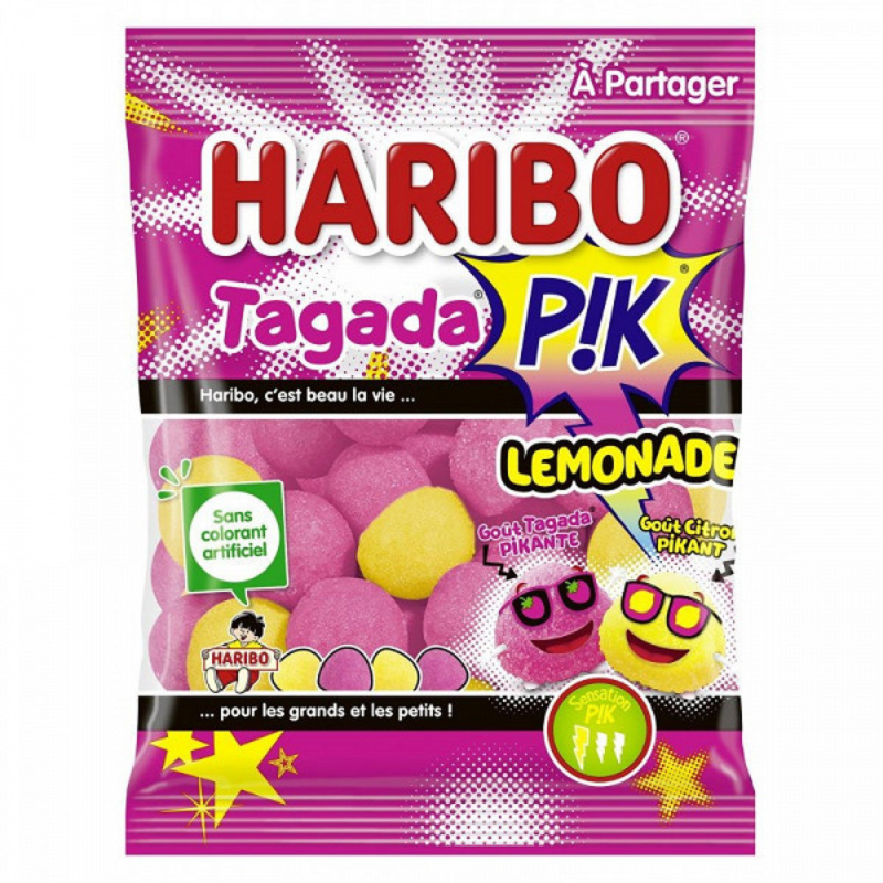 Sachet Tagada Pik Lemonade – L'Acidité Rafraîchissante de la Limonade