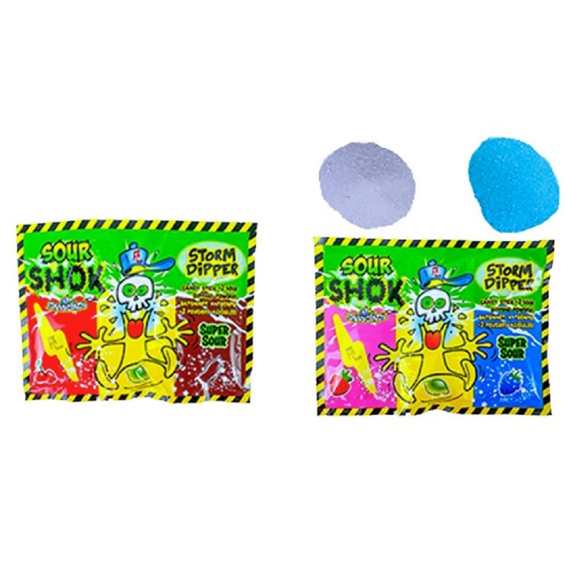 Sour SHOK – Bonbon Ultra-Acidulé pour un Choc de Saveurs !