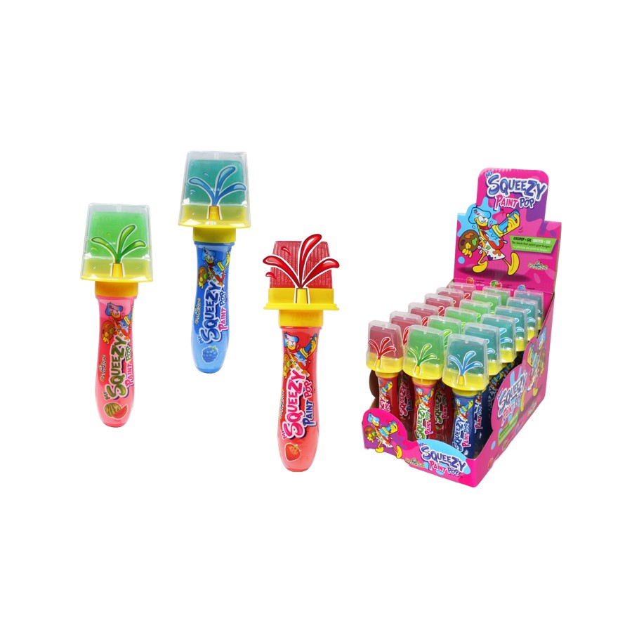 Mr Squeezy Paint Pop  – Explosion de Couleurs et de Saveurs