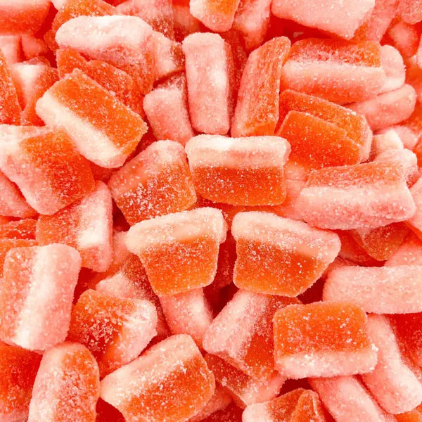 Bonbons Tranches Pêche Acides – Goût fruité et texture gélifiée acidulée
