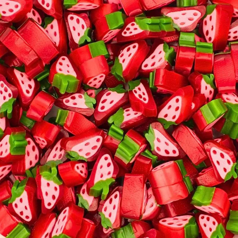Tranche Fraise Vidal – Bonbon Gélifié Goût Fraise
