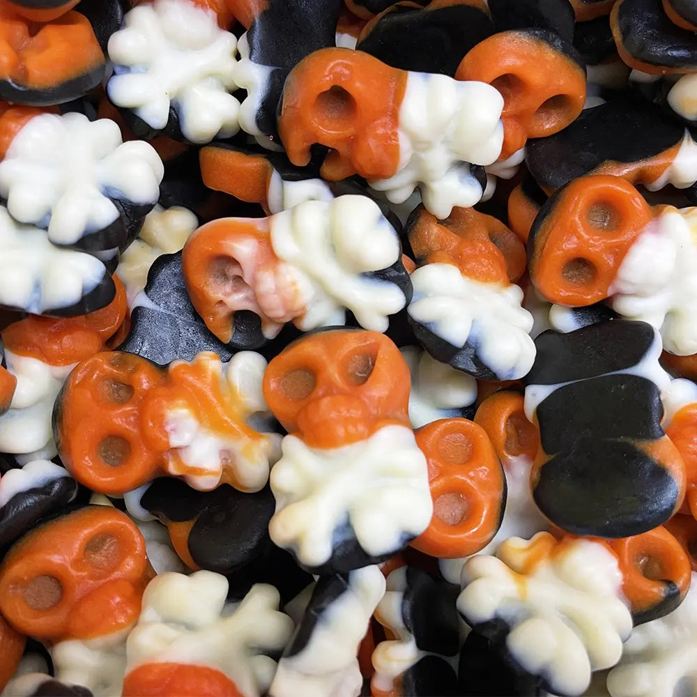 Bonbons gélifiés Crânes de Pirate Vidal aux saveurs fruitées
