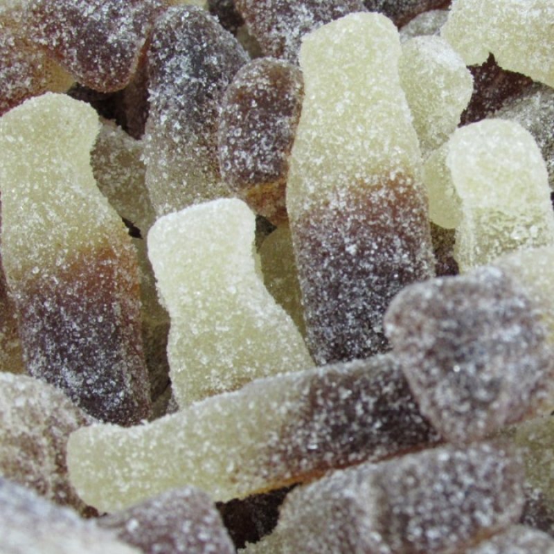 Bon Bons Rouges Durs Acidulés Bonbons Cola Acidulés Fini - Gélifiés Piquants | Bonbons-family